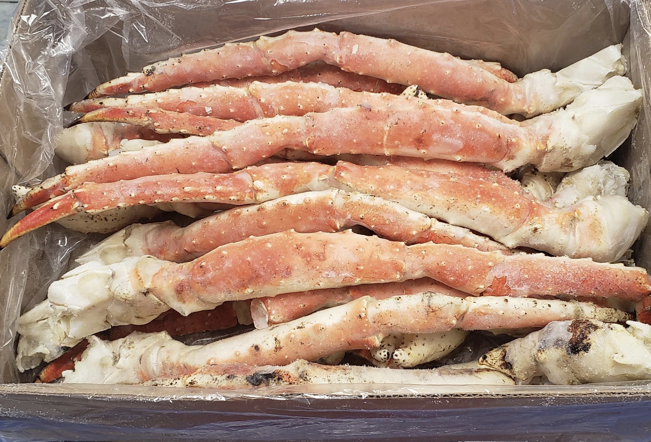 Red King Crab Sections Boiled Frozen